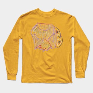 Abstract Picture Of My Cat. 7. Long Sleeve T-Shirt